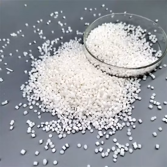 Matéria prima plástica branca da cor 20A 30A 35A 40A 45A 50A do elastômero termoplástico da resina do TPE TPE